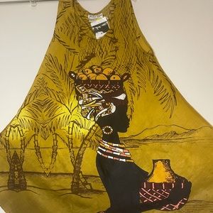 Kaftan with African inspiration